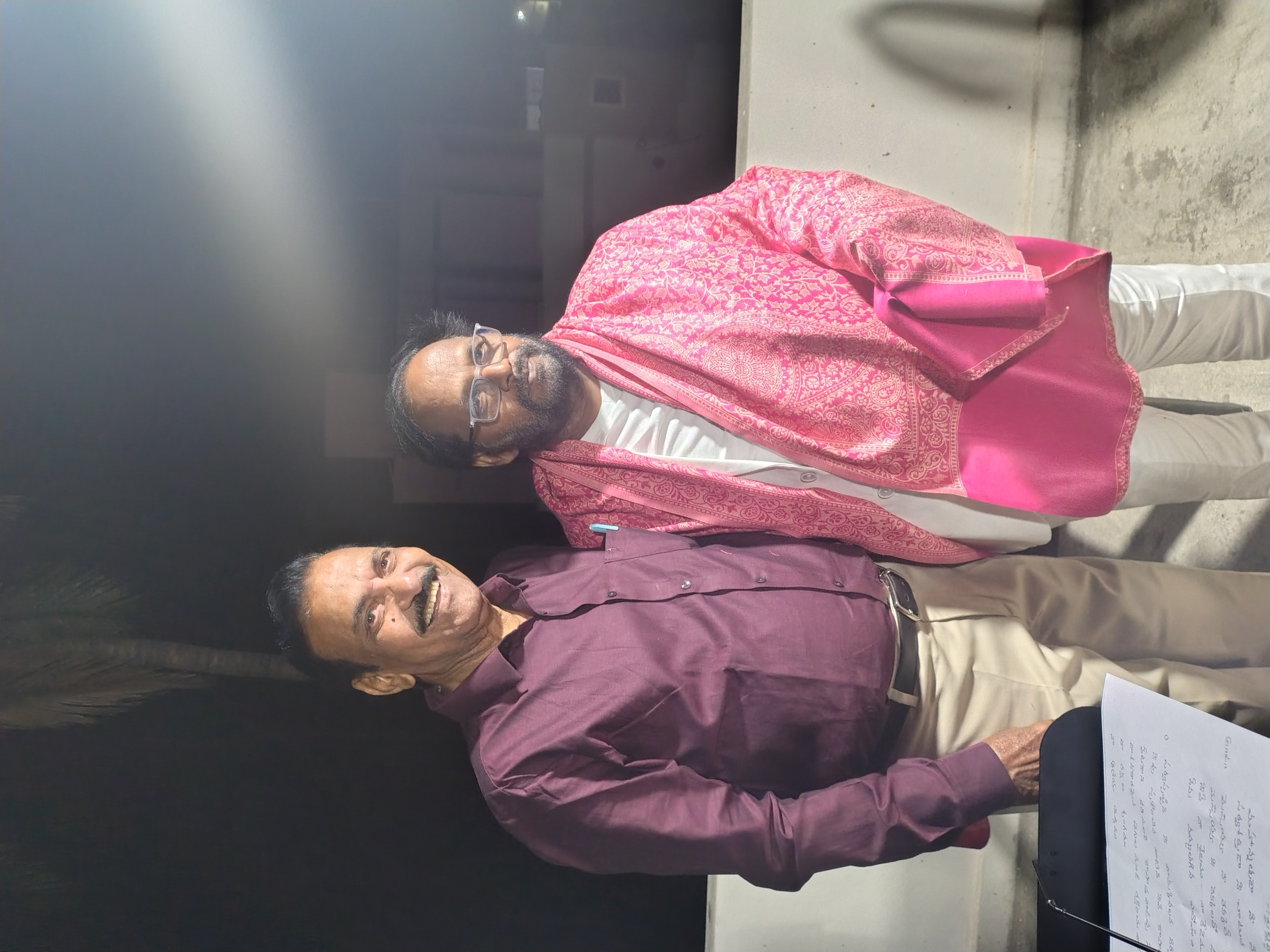 Brother Isaac with Elder Vijayam